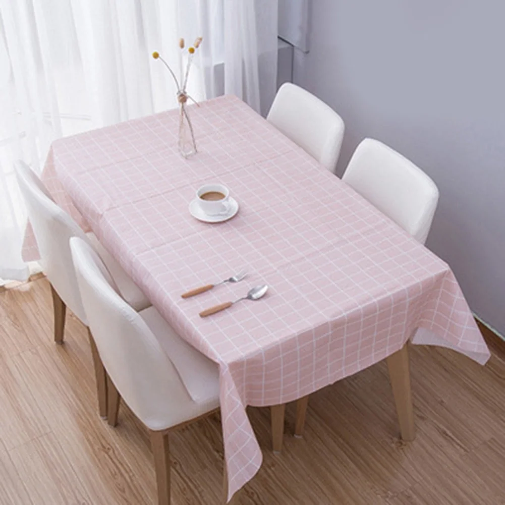 High Quality Tablecloth Cover Waterproof Wedding 137x90cm Banquet Desk Desktop Disposable Home Decor Mat Party