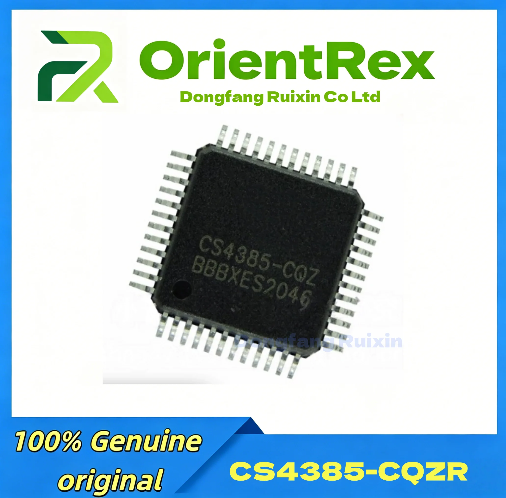 (5Pcs/Lot) 100% New Original CS4385-CQZR CS4385-CQZ CS4385 LQFP48 Mode Converter Chipset