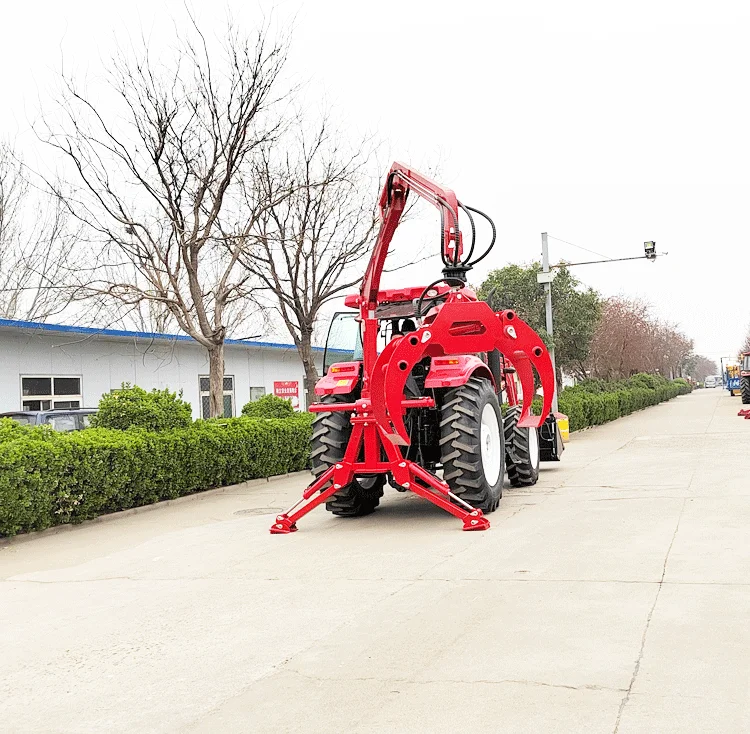 2025年林業機械!! ログクレーン販売中/木材グラブ