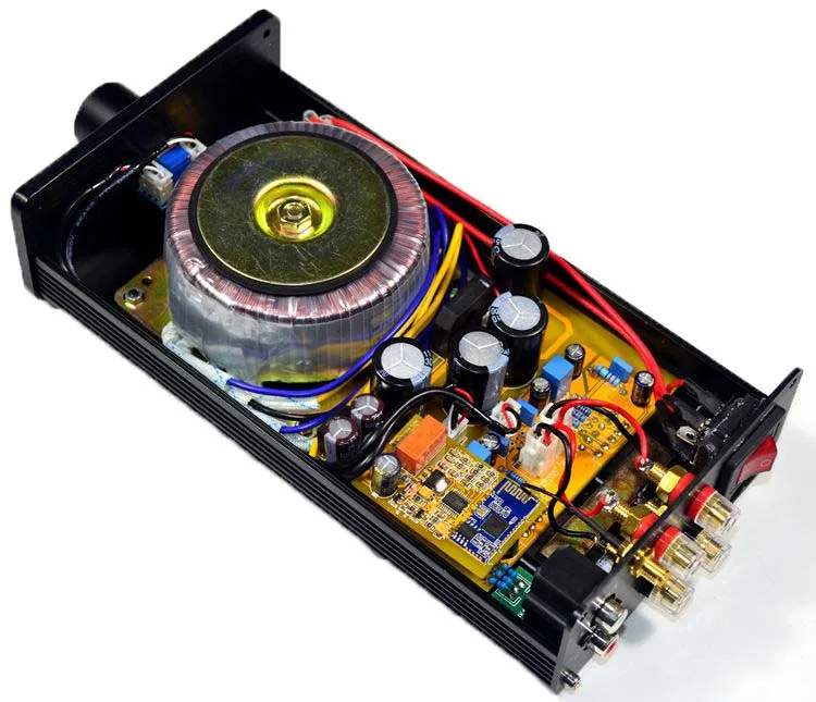 

LM3886 5.0 HIFI power amplifier Audio fever level dual sound channel 40W+40W