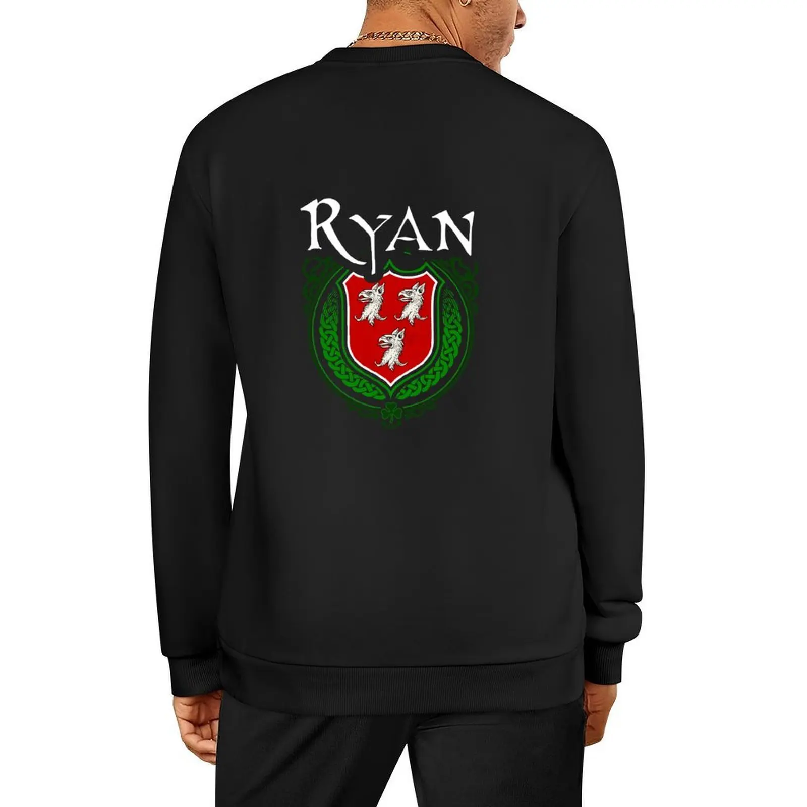 

Ryan Family Irish Coat of Arms Clan Crest Pullover aesthetic clothing autumn anime clothing tracksuit men oversize sweatshirts
