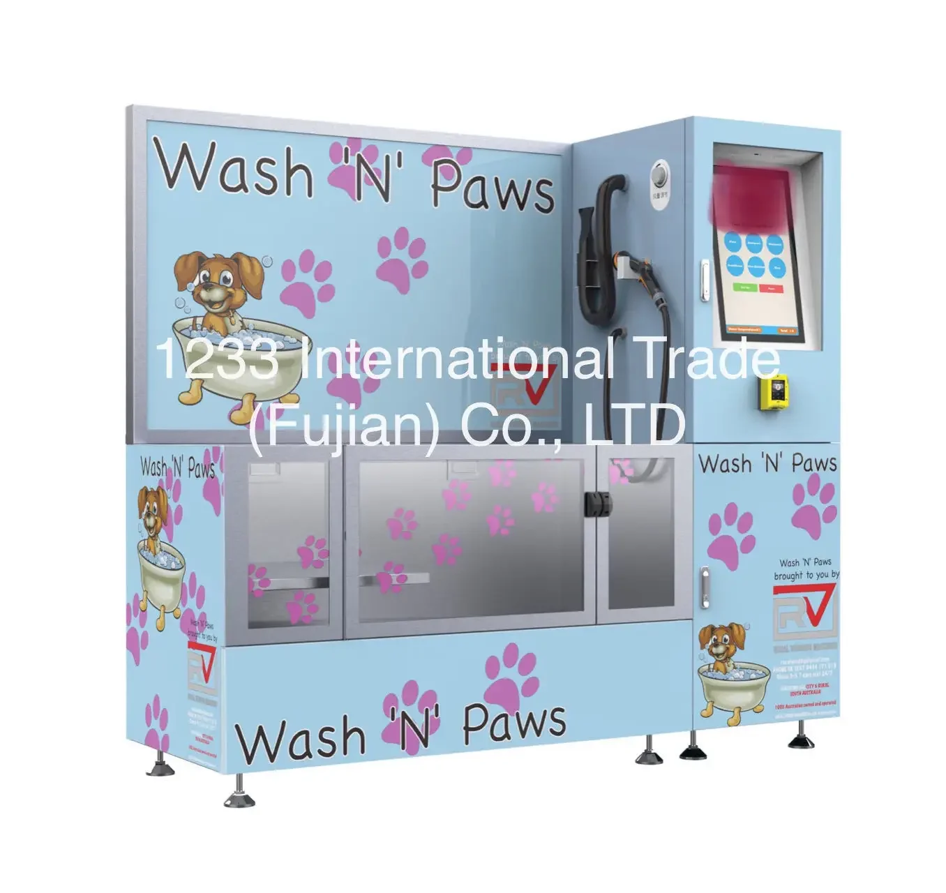 New Invention Dog And Cat Washing Station Self-service Portable Automatic Cat and Dog Grooming Bath Machine