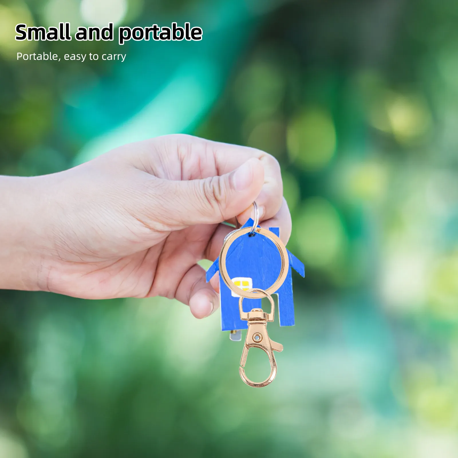 60 Piezas de Anillas para Llaves con Forma de Placa de Identificación para Perros, de Aleación de Zinc, para Llaves de Coche y Casa, Proyectos de Manualidades, Accesorios Creativos para Llaveros, Dorados