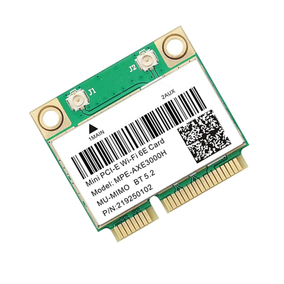 AB20-MPE-AXE3000H WiFi Card WiFi 6E 2400Mbps Mini PCI-E Card for BT 5.2 802.11AX 2.4G/5G/6Ghz Wlan Network Card