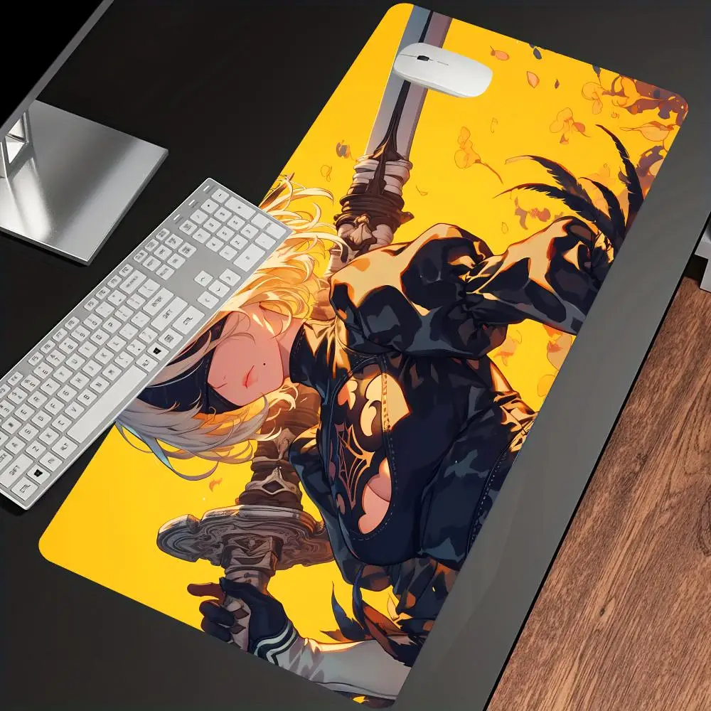 

HYBXAXC 2B Nier Automata Anime Mousepad HD Custom Skin Cartoon Gaming Mouse Pad Office Keyboard Accessories Bedroom Mat