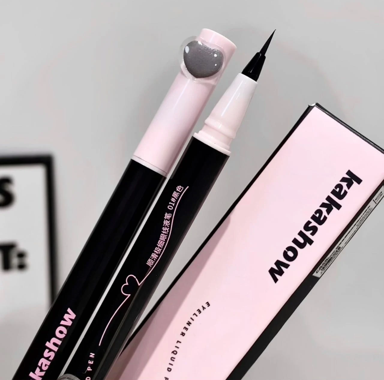 0.05mm Eyeliner Liquid Pen Matte Smooth Quick Dry Waterproof Ultra-thin Eyeliner Lower Eyelash Pen Non Smudging Korean Makeup