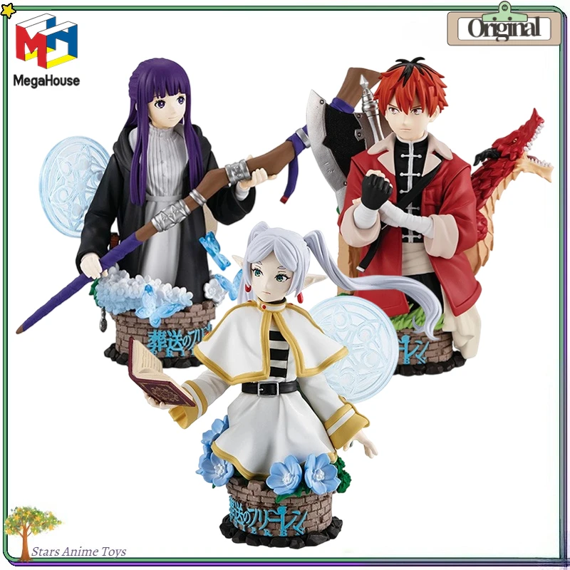 

MegaHouse Puchirama Series EX Frieren: Beyond Journey's End Frieren/Fern/STARK Their Journey Gift Model
