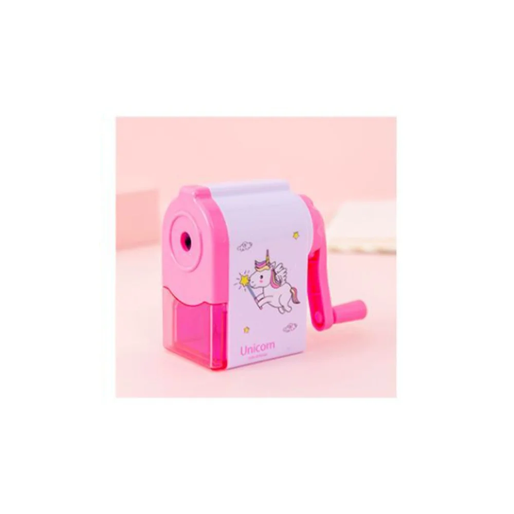 Office Supplies Hand Cranked Functional Lovely Efficient Easy To Clean Manual Pencil Sharpener Creative Unique Convenient Novel