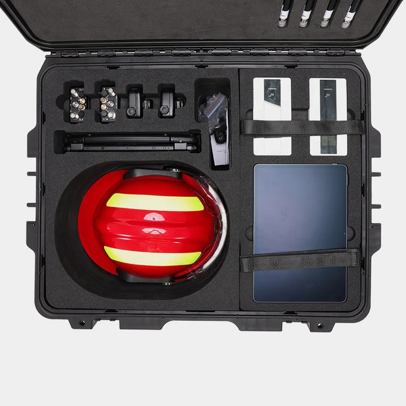 L215XH Custom Large IP67 Waterproof Weatherproof Hard Plastic Cargo Case Rescue Tool Case With Wheels