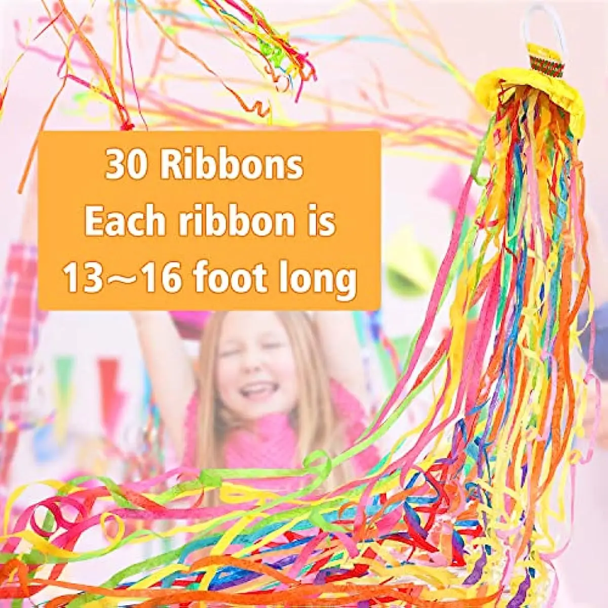 10Pcs Throw Streamers Multicolor Hand Throw Confetti Streamer No Mess Party Streamer for Birthday Wedding Party Graduation Favor