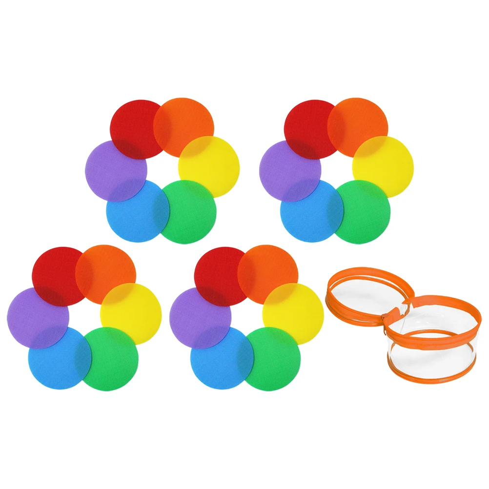 

1Set Round Shape Carpet Markers Colorful Carpet Spot Markers for Early Education Kindergarten Home Floor Training