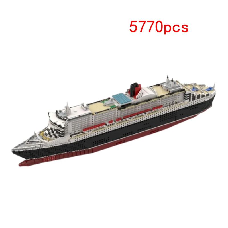 

Пятно мелких частиц MOC- 110500 корабль-головоломка творческая образовательная игрушка DIY модель подарочный орнамент