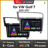 Junsun Wireless CarPlay Android Auto Car Radio for VW Golf 7 2013-2017 Intelligent Systems Smart GPS Autoradio