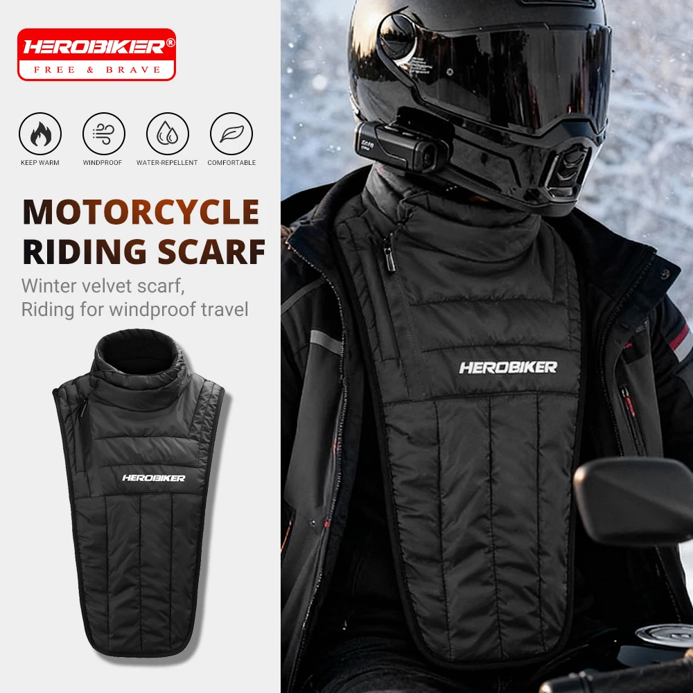

New Autumn Winter Motorcycle Scarf For Warmth And Windproof Motorcycle Rider Collar For Windproof Winter Chest Neck For Warmth