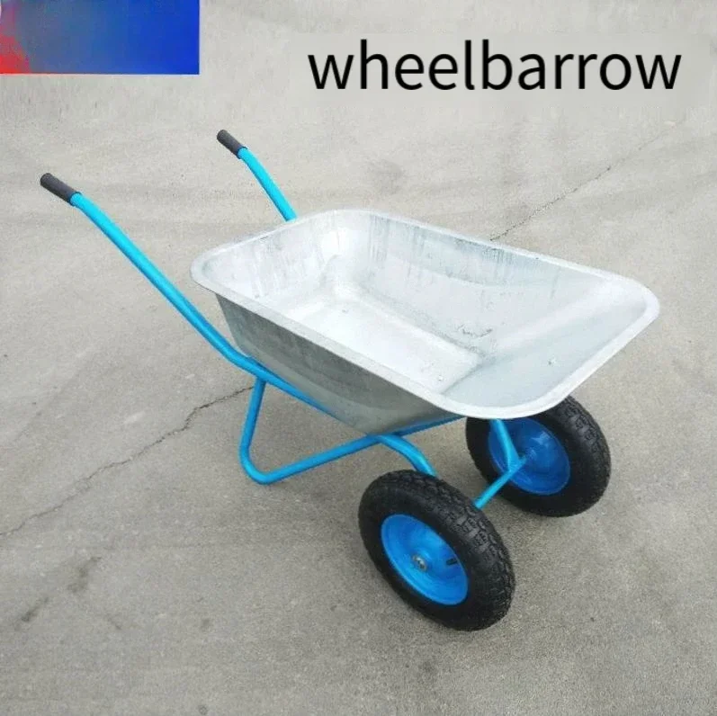 trolley construction site sand truck garbage truck trolley construction tool cart double wheel trolley agricultural single wheel