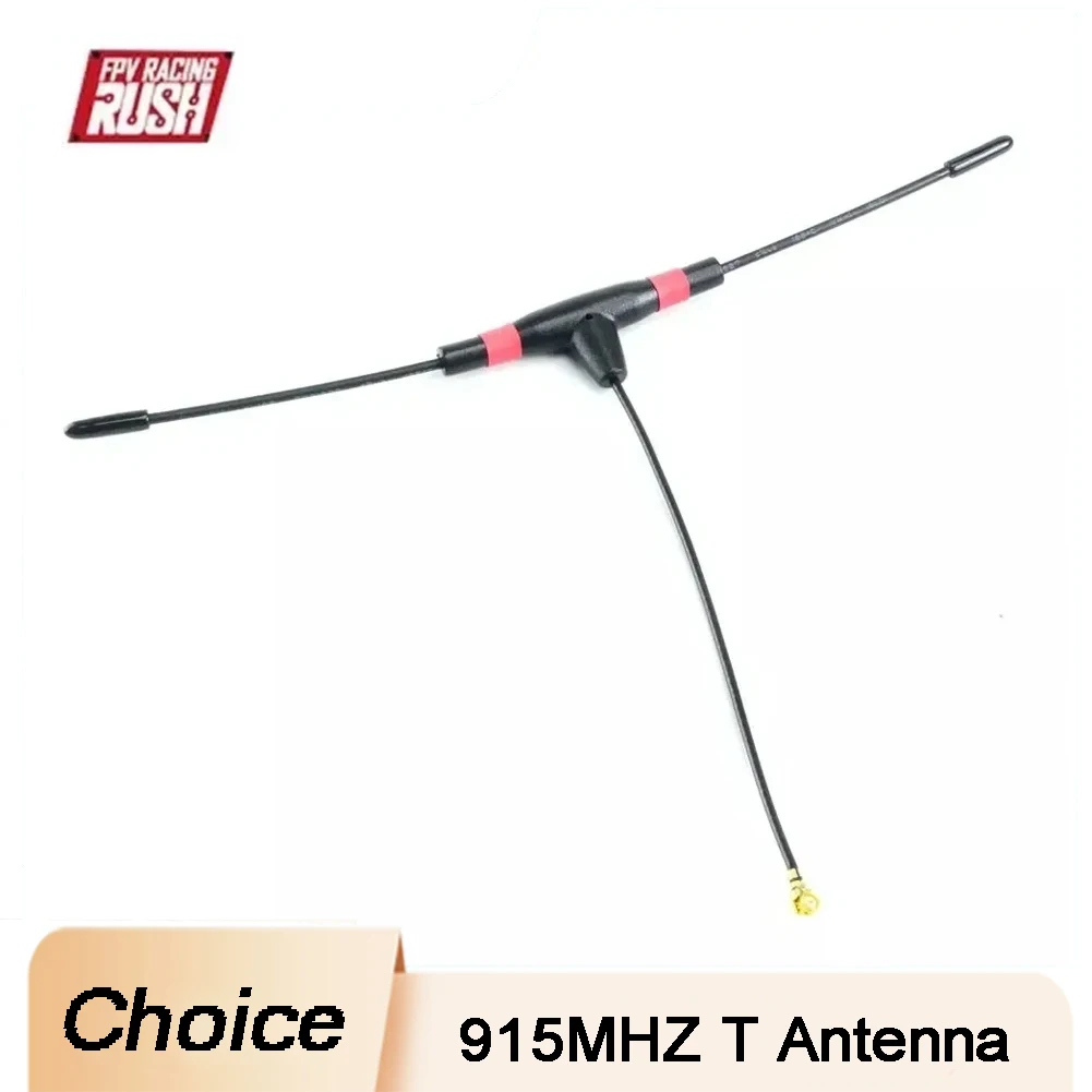 

915MHz T Antenna UFL MMCX Connector for TBS Crossfire Receiver RC Drone FPV Racing Multi Rotor Long Range Drones