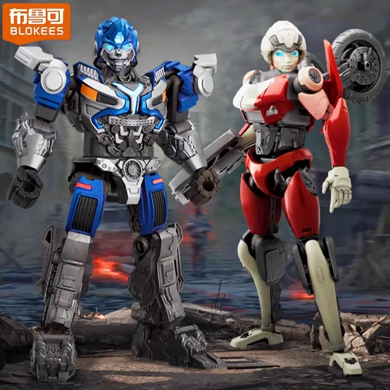 ブロックーズ 組み立てブロック トランスフォーマー 組み立てブロック オプティマスプライム メガトロン 組み立て式可動モデル おもちゃ コレクション ギフト