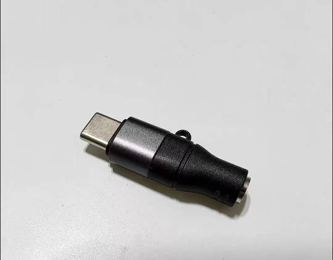 Plug And Play Compact USB C Aux Converter Low Noise Clear Audio In Car Vehicle Mobile Music Playback Aux Cable Connection