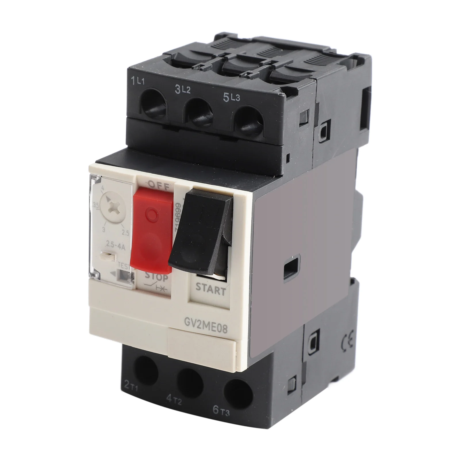 

89x44.5x67.2mm Overload Short Circuit Protect GV2-ME08C Motor Breaker Efficient Power Distribution High Fire Resistance