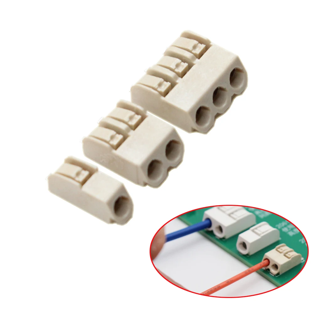 10PCS 275V 6A 2060 SMT 4.0mm Pitch Reflow 270 Degree LED Lighting SMD PCB Wire Terminal Block Connector