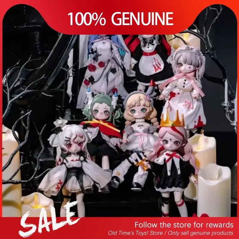 

Genuine Nyssa Eerie Nightmare Series Blind Box Cute Nyssa Doll Anime Figure Desktop Ornamen Surprise Mystery Girls' Gifts