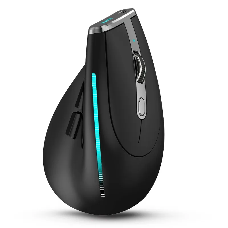 Vertical grip ergonomic anti-mouse hand three-mode charging Bluetooth programmable