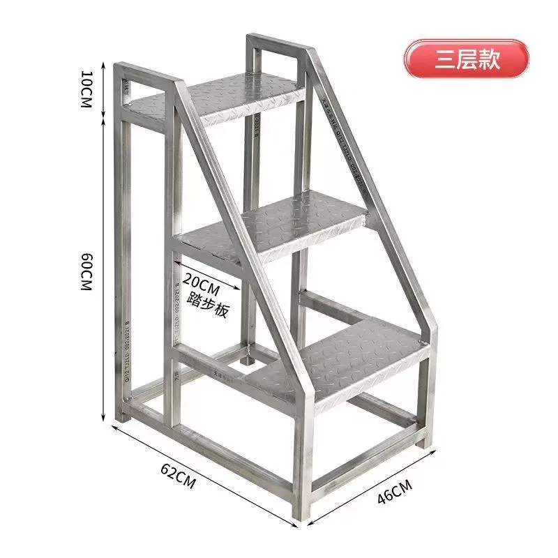 Mobile industrial step ladder Warehouse freight ladder Iron staircase Indoor and outdoor steps Dormitory upper and lower bunk
