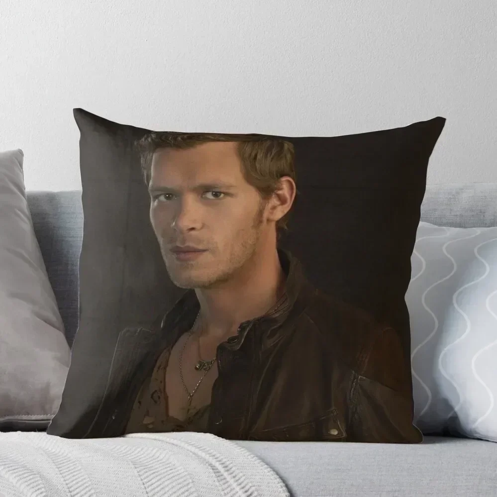 

Joseph Morgan - Klaus The Original Throw Pillow christmas pillowcases ornamental pillows Cushions pillow