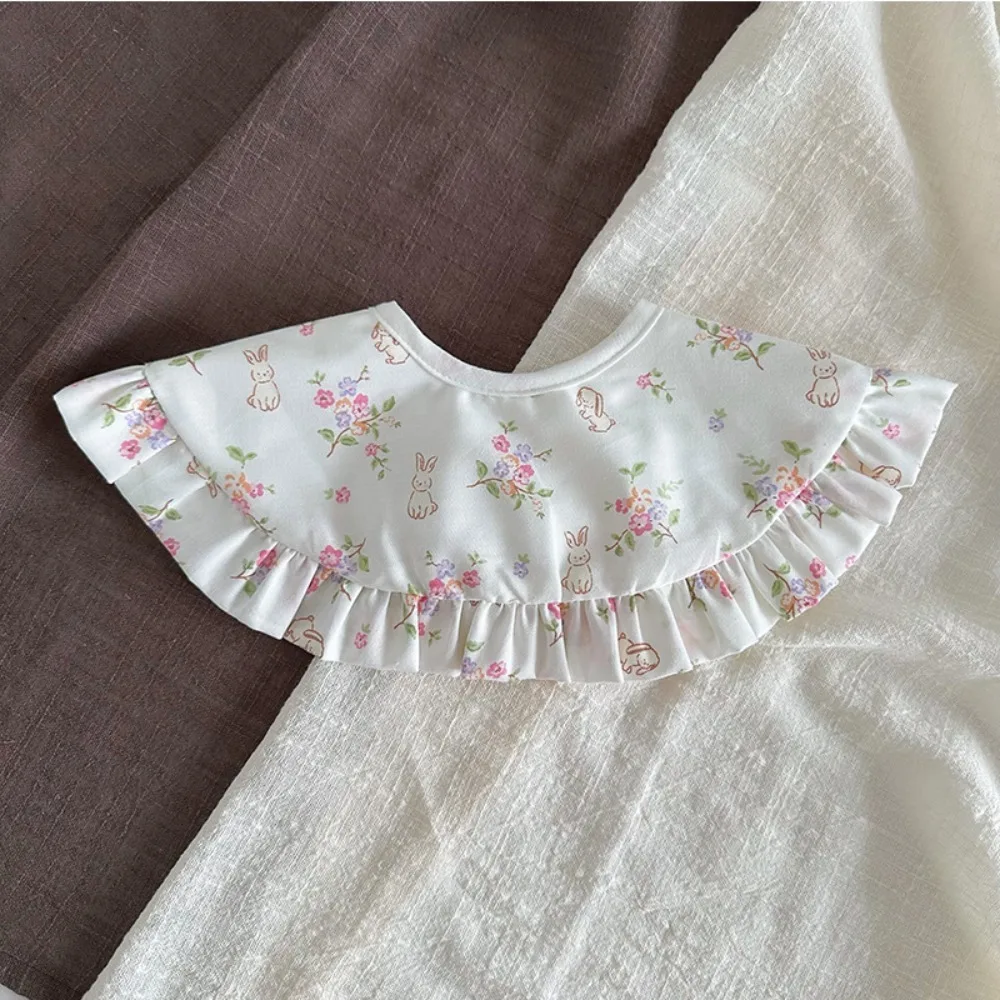 

Ins Spring And Summer Baby Gauze Bib Large Princess Palce Style Lace Swallow Scarf Increased 360 Bib Baby Bib Child