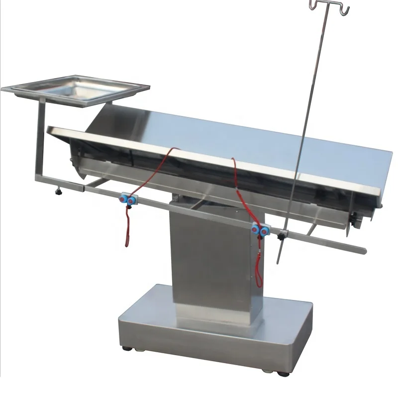 Electric Adjustable Veterinary Surgical Table With Heating Function Operating Table For Animal Clinics Veterinary Hospital