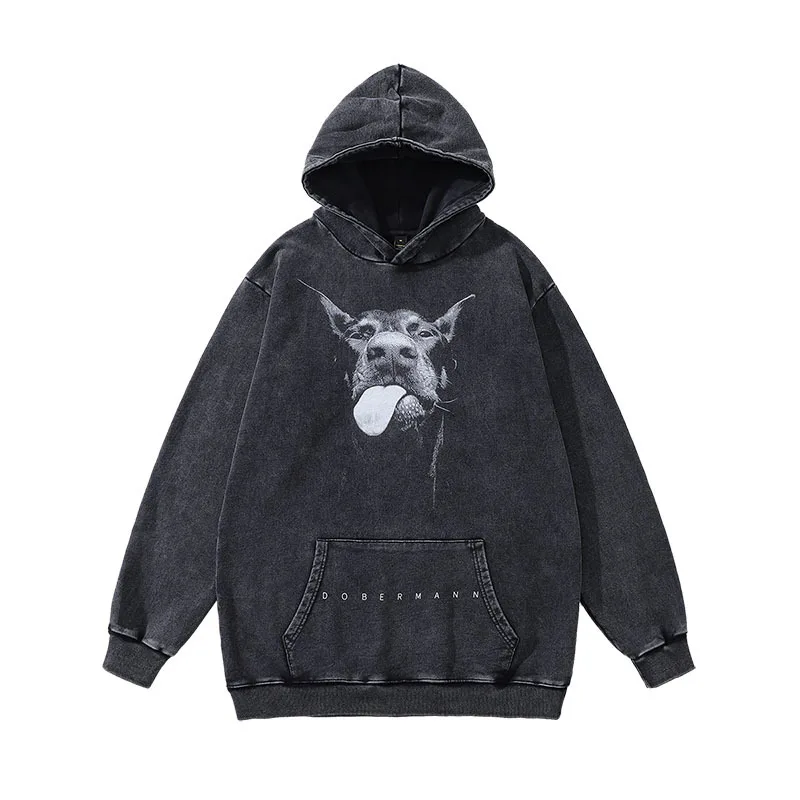 Oversized Hoodies For Men Men'S Clothing Black Anime Sweatshirts Women Vintage Clothes Graphic Pullover Male Manga Hoodie