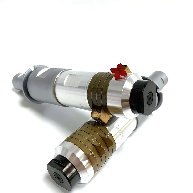 2600W Ultrasonic Welding Transducer With Booster For Ultrasonic Welding Machine Equipment