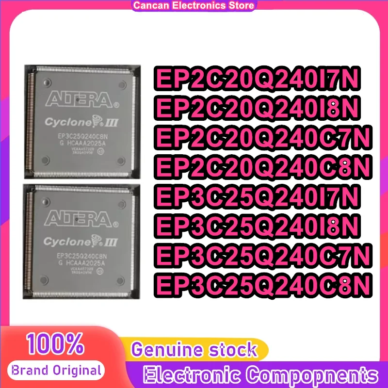 

EP2C20Q240I7N EP2C20Q240I8N EP2C20Q240C7N EP2C20Q240C8N EP3C25Q240I7N EP3C25Q240I8N EP3C25Q240C7N EP3C25Q240C8N QFP240 IC Chip