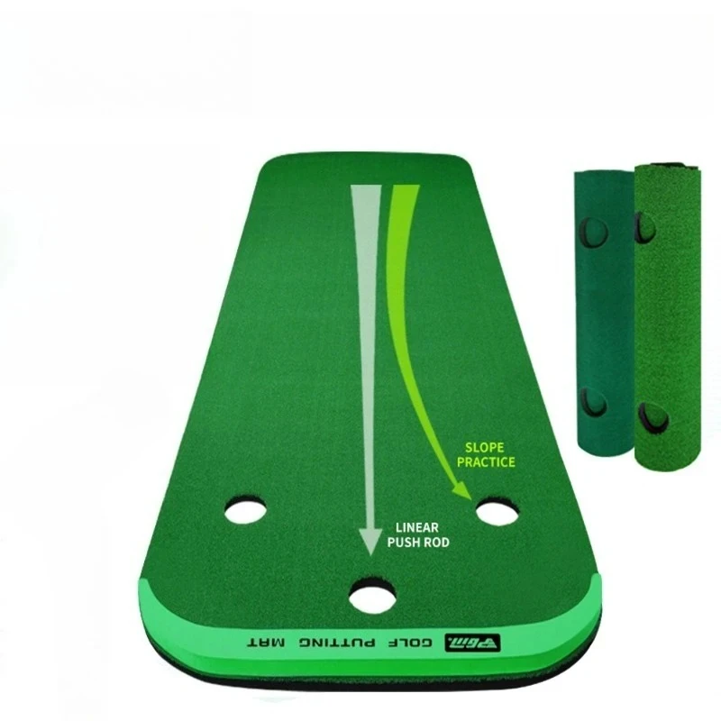 

PGM Golf Portable Green Indoor Putter Trainer Mini Practice Blanket 3x1m GL012