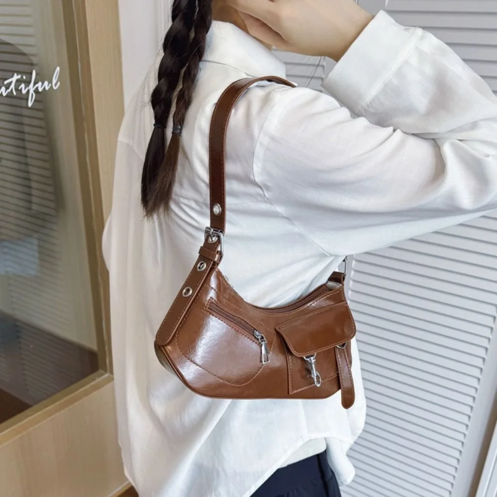 

Sweet Cool New Design Armpit Bag Y2K Harajuku Y2k Shoulder Bags Casual Punk Spicy Girls Handbag Female