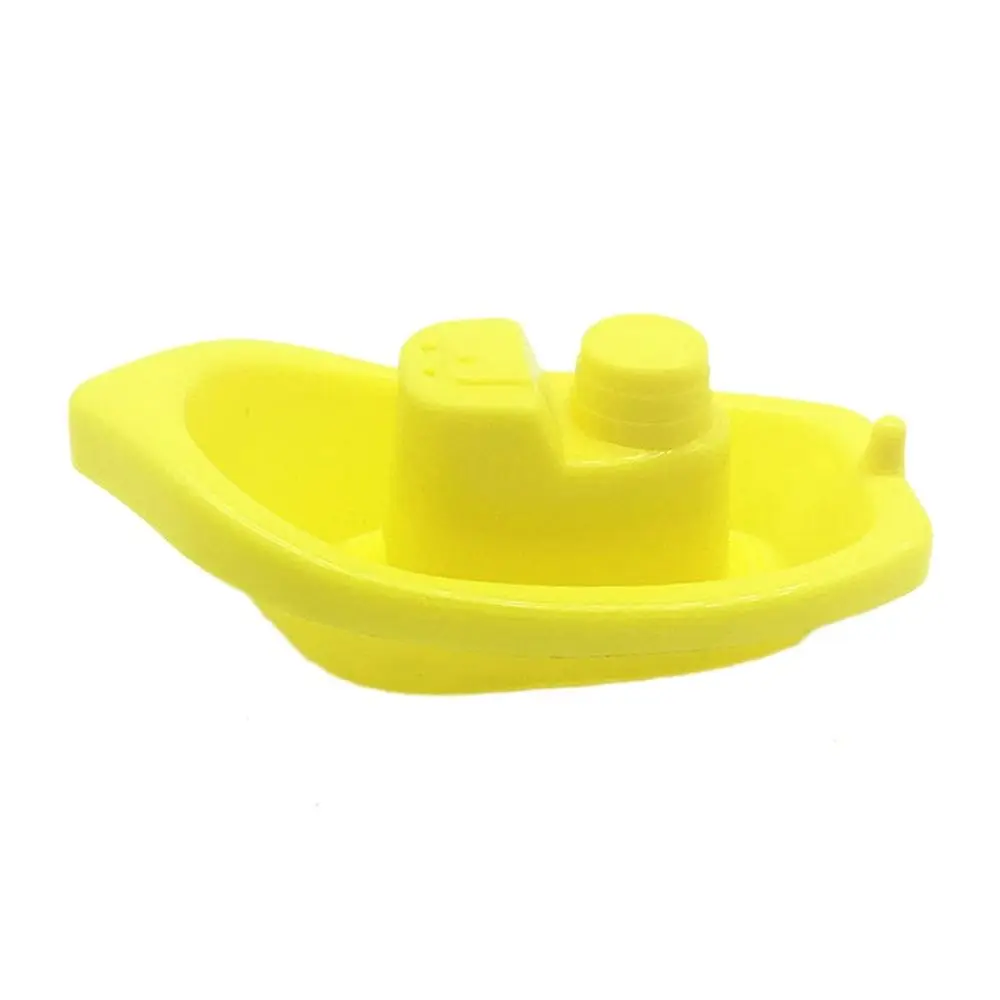 Amusant l'eau 4 pièces bateaux imaginatifs jeu amusant maison jouets classiques bateaux jouets jouets de bain bateau flottant cadeau pour bébé