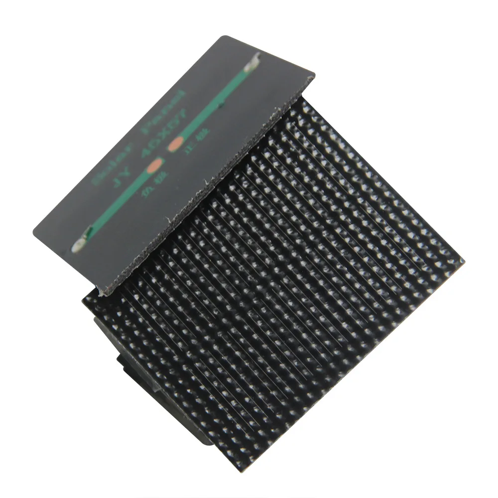 ETFE لوحة طاقة شمسية 0.3 واط 5 فولت صغيرة صغيرة الخلايا الشمسية أحادية البلورية لتقوم بها بنفسك إلكترونيات 3.7 فولت أضواء البطارية اللعب شاحن 45*57 متر