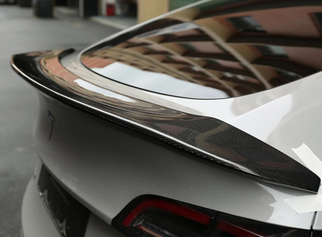 固定翼スポイラー,テスラモデルと互換性のあるカーボンファイバー固定翼スポイラー