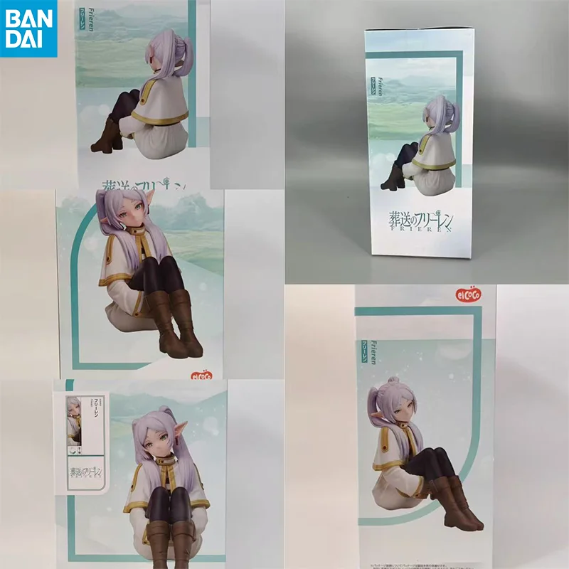 

В наличии Оригинальная Bandai Namco Banpresto Frieren: Beyond Journey's End Frieren Cross Legs Press Noodles ПВХ Фигурка Модель Игрушка в подарок