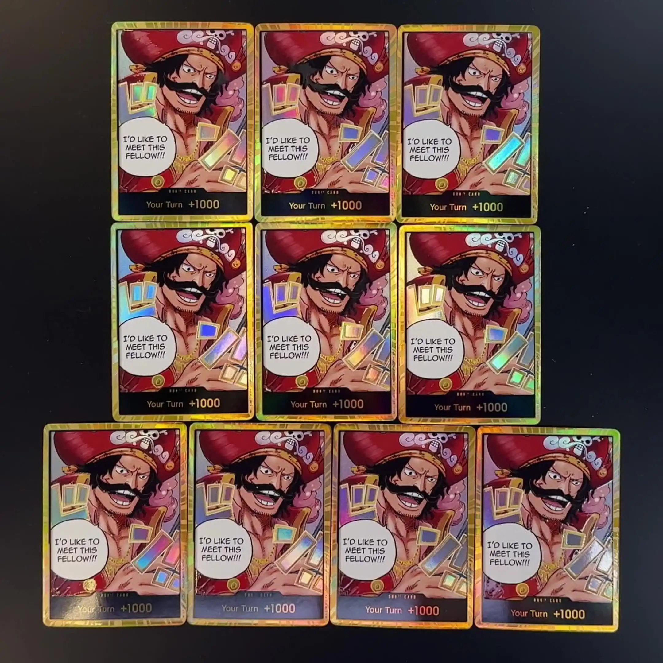 ワンピース ゴールデン・ロジャー TCG カード 10枚セット