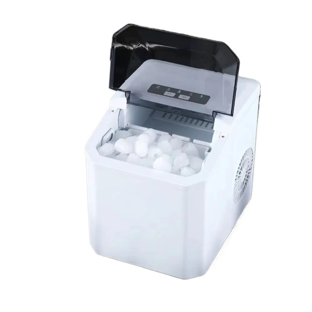 

Ice machine commercial 15KG/day home small dormitory student smart mini automatic round ice maker