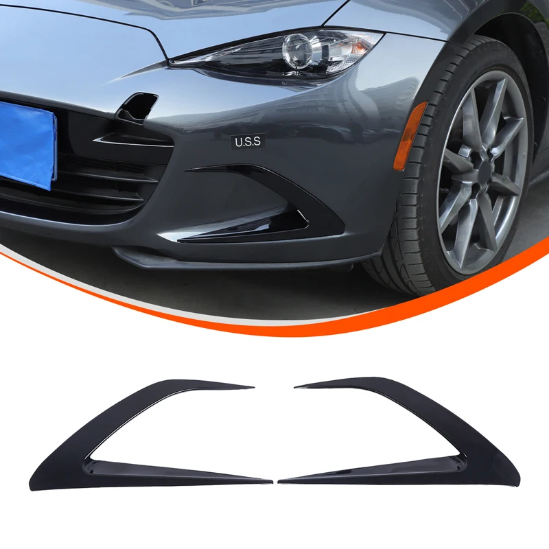 

For Mazda MX-5 Miata ND 2016 2017 2018 2019-2025 Front Rear Bumper Splitter Spoiler Air Vent Cover Spoiler ABS Body Kits Tuning