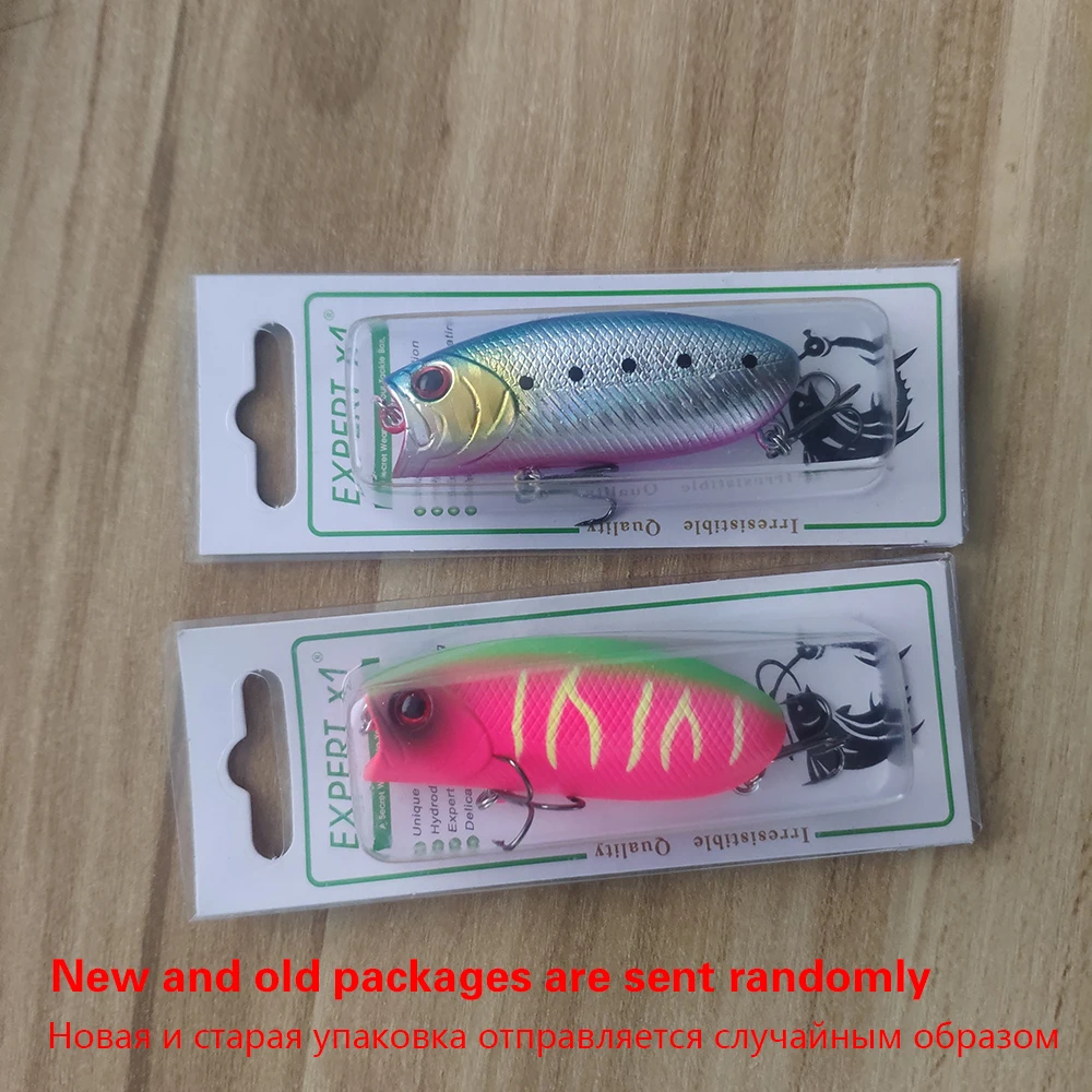 1pc Lure Fishing Bait 57 mm11g Floating surface Popper Topwater ancorette Bionic Far throw