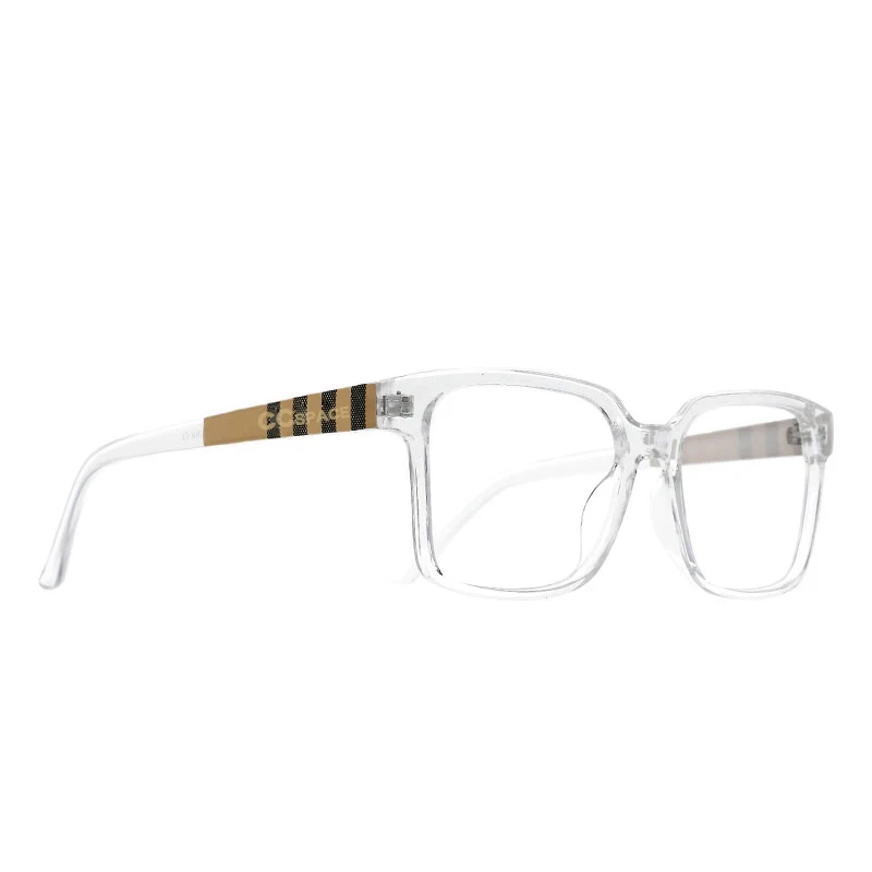 R51071 Prescription Mirrorretro Retro Square Anti Blue Light Glasses Frame Brand Men Women Fashion Computer Glasses