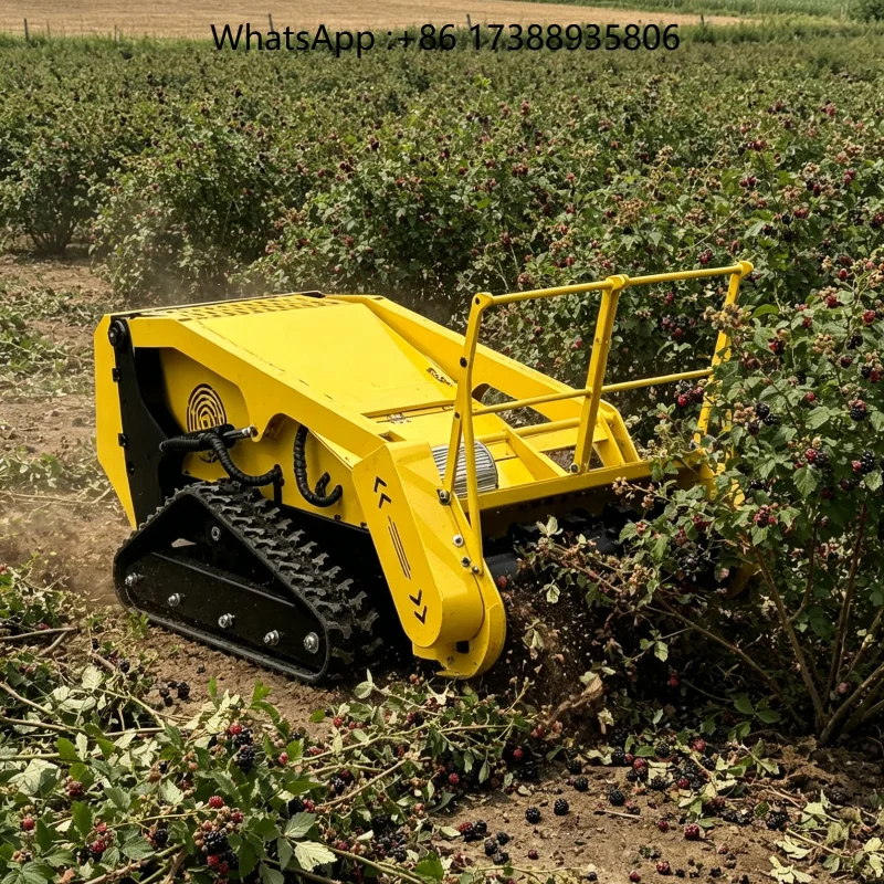Lawn Mower Opener with Engine Motor Gearbox Bearing Core Components for Crushing Bushes and Small Branches in Orchards Farms