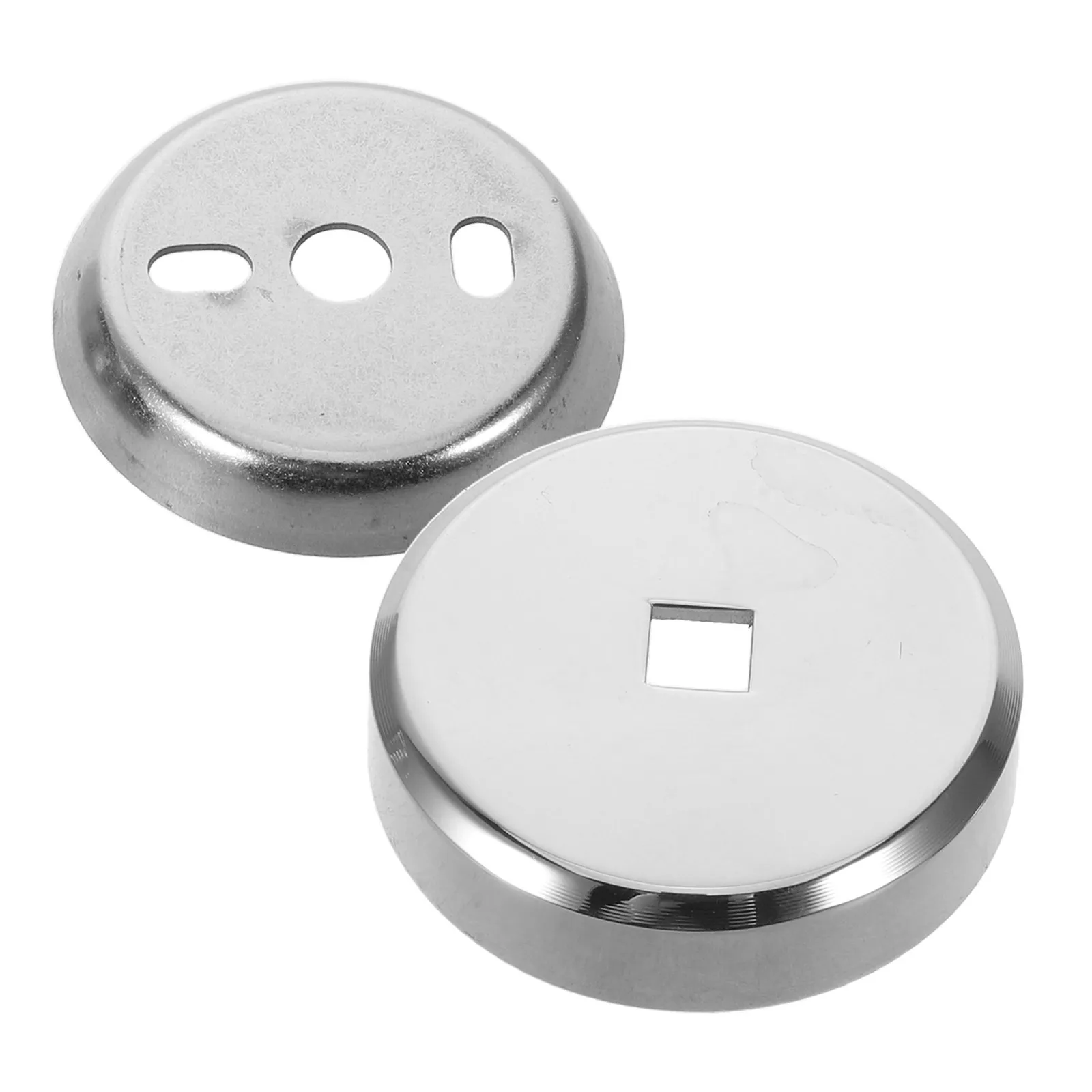2Pcs Towel Bar Mount Bracket Towel Bar Mounting Hardware Bathroom Universal Plate Stainless Steel Screws Secure