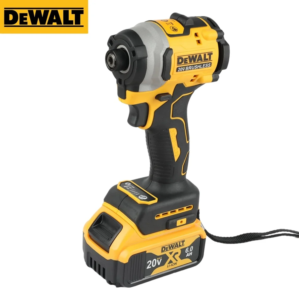 

2025 Dewalt DCF850 Rechargeable Cordless 20V electric screwdriver, Lithium Electric Battery, Power Tools, Original Large Torque