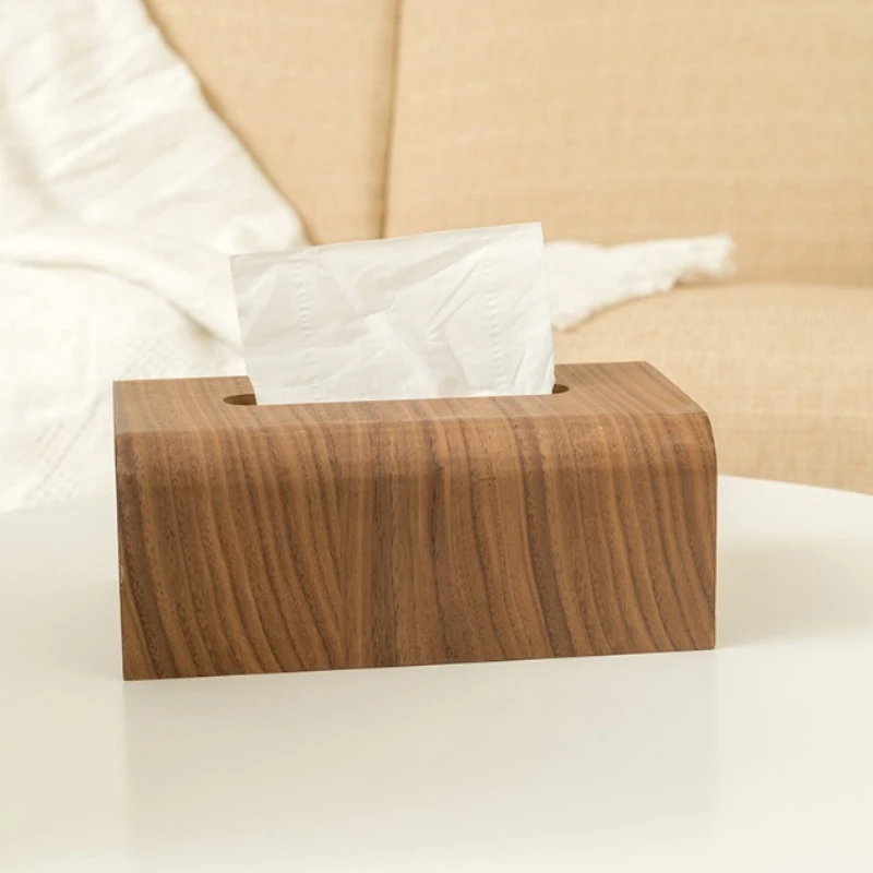 

Деревянные коробки для салфеток, коробка для хранения салфеток для спальни, туалетный столик, креативный чехол для туалетной бумаги, бытовой кухонный контейнер для организации