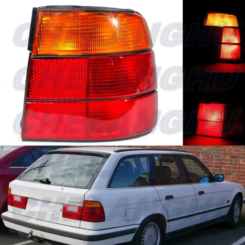 Right Side Tail Light Rear Lamp 63211384010 For BMW 5 Series 525i 530i 540i E34 1988 1989 1990 1991 1992 1993 1994 1995