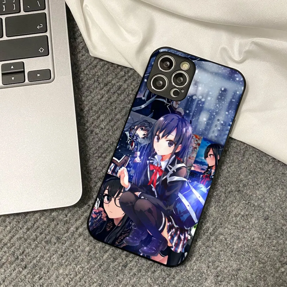 Yukinoshita Yukino OreGairu Phone Case For iPhone 14 11 12 13 Mini Pro Max 8 7 6 6S Plus X SE 2020 XR XS Funda Case